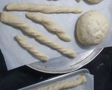 A picture of step 6 of Garlic Bread Sticks 😋.