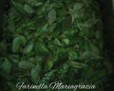 A picture of step 2 of Organic Sicilian Genovese Pesto.