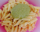 Foto del paso 8 de la receta: Macarrones con sepietas y salsa de brócoli y nueces