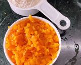 A picture of step 1 of Jackfruit Flour, Pumpkin Burfi.