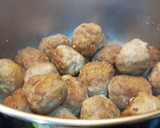 Foto del paso 8 de la receta: Albóndigas con gambones (sin gluten)