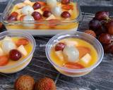 Cara Membuat Fruits Dingsu Puding Susu Buah 3