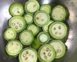 A picture of step 1 of Spine Gourd Fritters.