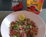 A picture of step 6 of Soyakawaida#themechallenge.