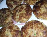 A picture of step 7 of Aloo ke kabab.