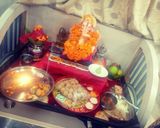 A picture of step 7 of Pan flavour modak.