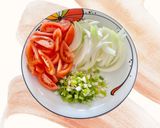 Hình bước làm 4 của món Cơm rang dưa bò
