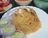 A picture of step 6 of Tomato Rice.