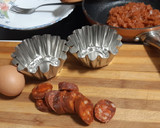 Foto del paso 1 de la receta: "Pastelitos" de huevo en AirFryer
