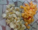 Foto del paso 2 de la receta: Postre con frutas por dentro!