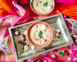 A picture of step 3 of Makhana kheer.