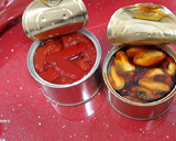 Foto del paso 1 de la receta: Merluza con salsa de mejillones y piquillos