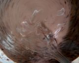 Gambar langkah 4 resipi Puding Roti Coklat Mini.
