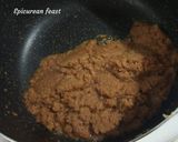 A picture of step 3 of Dudh Puli Rice dumplings cooked in milk.