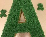 Foto langkah ke 5 dari resep Letter Cake (Tema Bola).
