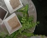 A picture of step 7 of Rava khaman dhokla.