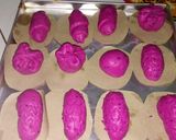 Foto langkah ke 5 dari resep Bakpao Naga Isi Ubi Ungu.