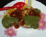 A picture of step 8 of Aloo Tikki.