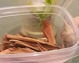 Foto del paso 1 de la receta: Té de canela en rama, raíz de jengibre, limón y miel