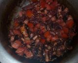 A picture of step 3 of Pweza stew.