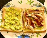 A picture of step 3 of Avocado Sandwich.