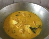 Foto langkah ke 3 dari resep Gulai udang tahu kacang panjang 🦐.