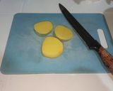 Foto langkah ke 1 dari resep Potato abstrak.