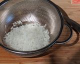 A picture of step 1 of Tuna Mayo Sando.