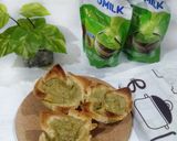 Foto langkah ke 6 dari resep Matcha Egg Tart Roti Tawar.