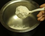 A picture of step 1 of Super Fast Wheat Dosa -Why go through the chapati making procedure?.