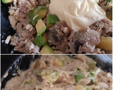 Foto del paso 6 de la receta: Ensalada de Pollo, Aguacate, Champiñones y Piña
