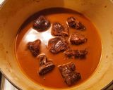 Une image de l'étape 9 de Daube de Boeuf à l'Orange.