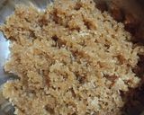 A picture of step 2 of Coconut Gujia.