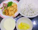 Hình bước làm 1 của món Kẹo Nougat - Hạnh Phúc Kiwi Và Sung Sấy Giòn