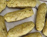 A picture of step 4 of Italian pasta croquettes.