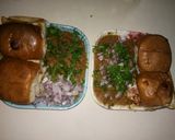 A picture of step 3 of Pav bhaji.