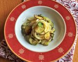 Foto del passaggio 9 della ricetta Linguine con zucchine mantecate con caciocavallo ragusano 🌷