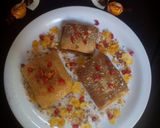 A picture of step 7 of Cornflakes biscuit pastry cake.
