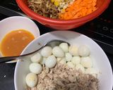 Hình bước làm 2 của món Súp bắp cua gà xé