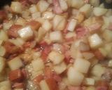A picture of step 6 of Breakfast Potatoes and Ham.