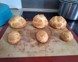 A picture of step 5 of Chocolate Religieuse.