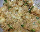 A picture of step 4 of Rajgira Khichdi.