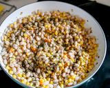 Mexikói bab húsmentesen fekete rizzsel (vegetáriánus, gluténmentes) recept fázis 2 fotója
