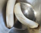 A picture of step 3 of Basant Panchami Special Banana Muffins.