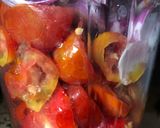 A picture of step 1 of Okro and stew.