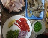 A picture of step 2 of Paella.