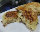 Foto del paso 9 de la receta: Pasteles de arracacha /apio🍠🫓🥙rellenos de salteado de berenjena, cebolla y pera🍆🧅🍐