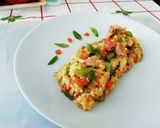 Foto del paso 6 de la receta: Arroz todo en uno!! 😍 🥩🍚