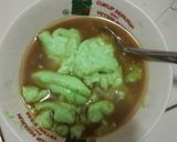 Foto langkah ke 5 dari resep Bubur sumsum pandan.