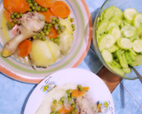Foto del paso 3 de la receta: Este es un arvejado de pollo receta de mi abuelita